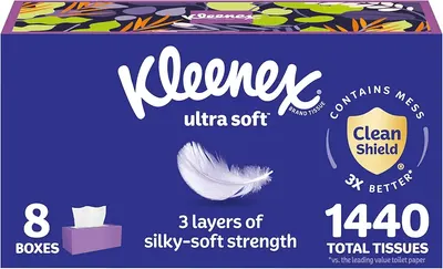 Main Images for Kleenex Ultra Soft Facial Tissues