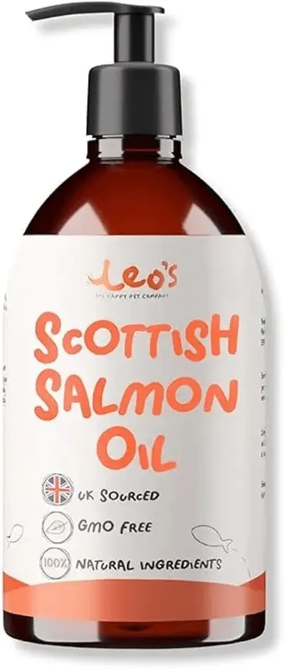Main Images for Leo's Salmon Oil for Dogs and Cats