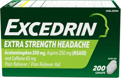 Main Images for Excedrin Extra Strength Pain Relief Caplets for Headache Relief