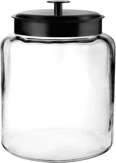 Main Images for Anchor Hocking 2 Gallon Montana Glass Jar with Lid (2 piece