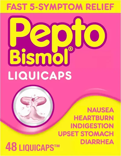 Main Images for Pepto Bismol Liquicaps
