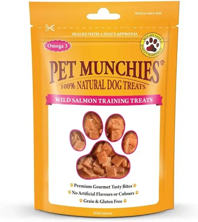 Main Images for Pet Munchies Wild Salmon Dog Training Treats
