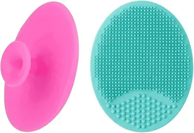 Main Images for Facial Cleansing Brush Silicone Face Massager Brush Face Scrub Pads for Exfoliating