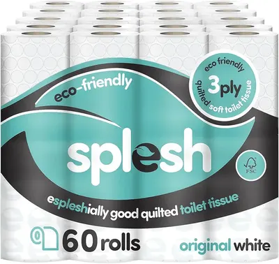 Main Images for Splesh by Cusheen 3-ply Toilet Roll