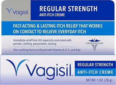 Main Images for Vagisil Regular Strength Anti-Itch Feminine Cream for Women