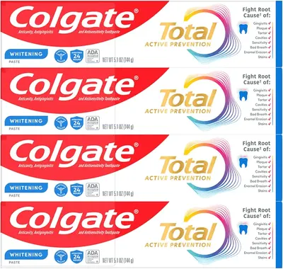 Main Images for Colgate Total Whitening Toothpaste with Fluoride