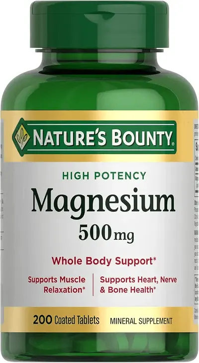 Main Images for Nature's Bounty Magnesium Supplements