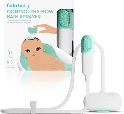 Main Images for Frida Baby Control The Flow Bathtub Sprayer Attachment for Baby Bathtub