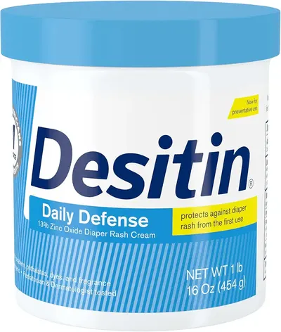 Main Images for Desitin Daily Defense Baby Diaper Rash Cream with 13% Zinc Oxide