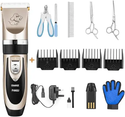 Main Images for Dog Clippers Professional Pet Grooming Kit Low Noise