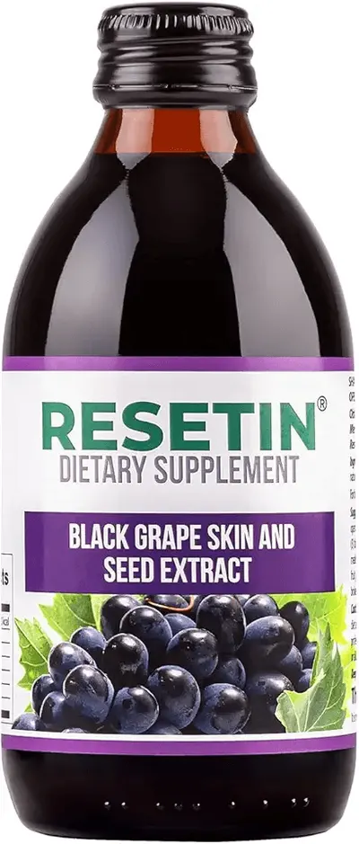 Main Images for Resveratrol Supplement Extracted from Black Grapes Seed and Skin with Quercetin