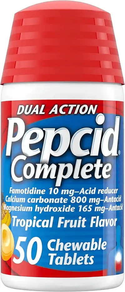 Main Images for Pepcid Complete Acid Reducer + Antacid Chewables