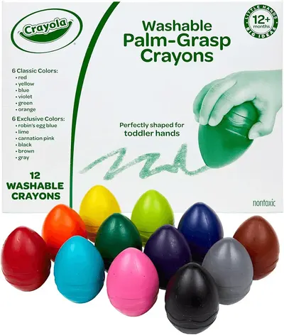 Main Images for Crayola Large Egg Crayons (12ct)