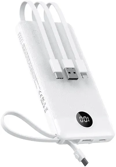 Main Images for VEEKTOMX Power Bank with Built-in Cables