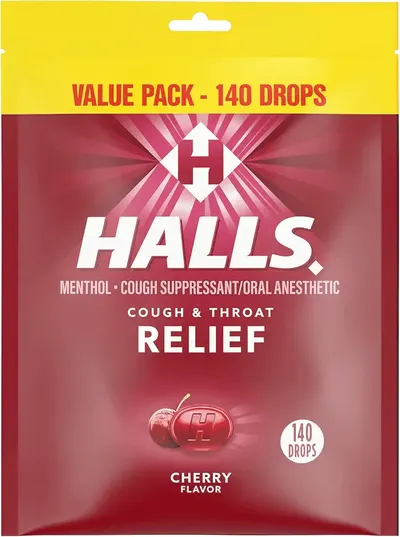 Main Images for Halls Relief Cherry Cough Drops