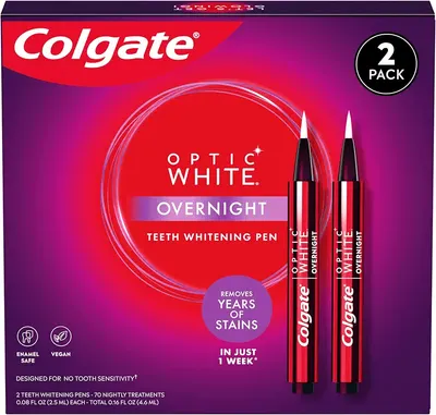 Main Images for Colgate Optic White Overnight Teeth Whitening Pen