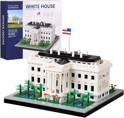 Main Images for Aigidusansu White House Famous Landmark Model Set