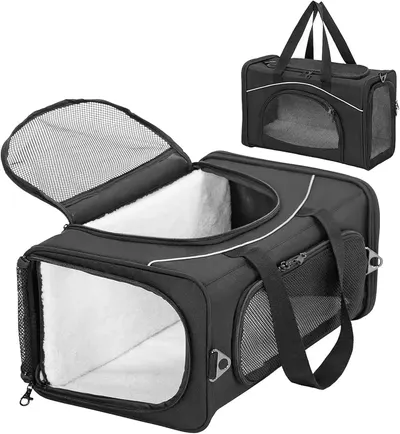Main Images for Petsfit Cat Carrier Airline Approved ，Large Cat Carrier