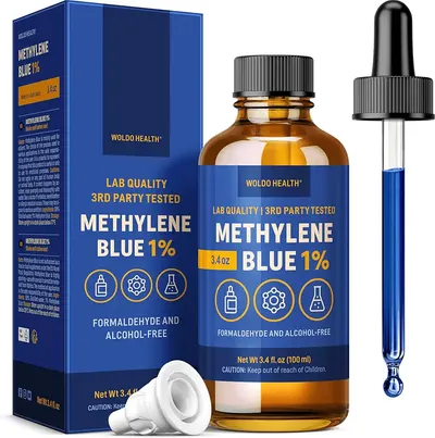 Main Images for 1% Methylene Blue with Dropper 100 ml