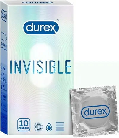 Main Images for Durex Invisible Super Ultra Thin Condoms for Men