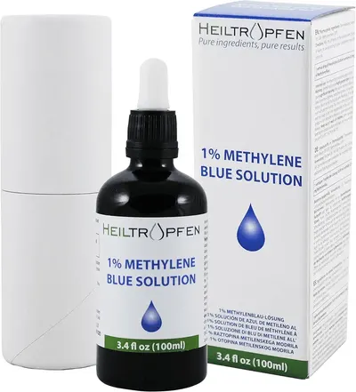 Main Images for Methylene Blue 1% solution 3.4 Fl Oz