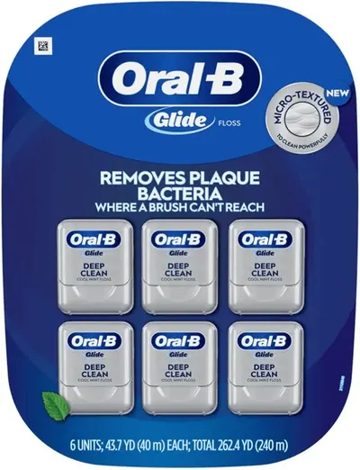 Main Images for Oral-B Glide Cool Mint Deep Clean Floss