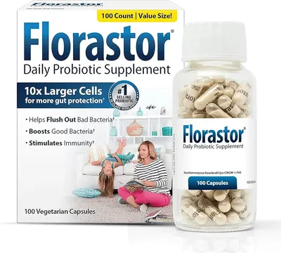 Main Images for Florastor Probiotics for Digestive and Immune Health