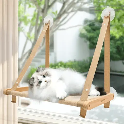 Main Images for CATISM Foldable Cat Window Bed Hammock up to 20 kg