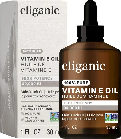 Main Images for Cliganic 100% Pure Vitamin E Oil for Skin