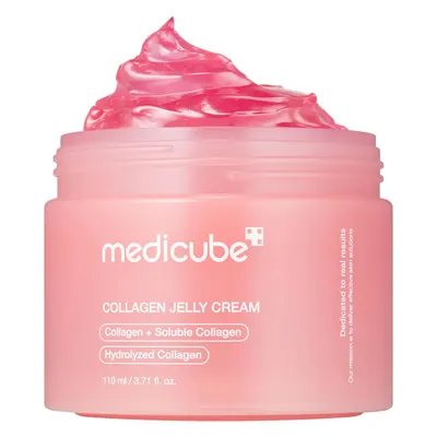 Main Images for medicube Collagen Jelly Cream- Niacinamide & Freeze-Dried Hydrolyzed Collagen-Boosts…