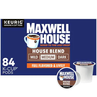 Main Images for Maxwell House House Blend Medium Roast K-Cup Coffee Pods