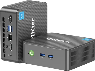 Main Images for GMKtec Mini PC Intel N150 (Turbo 3.6GHz) 16GB DDR4 1TB PCIe M.2 NVMe SSD