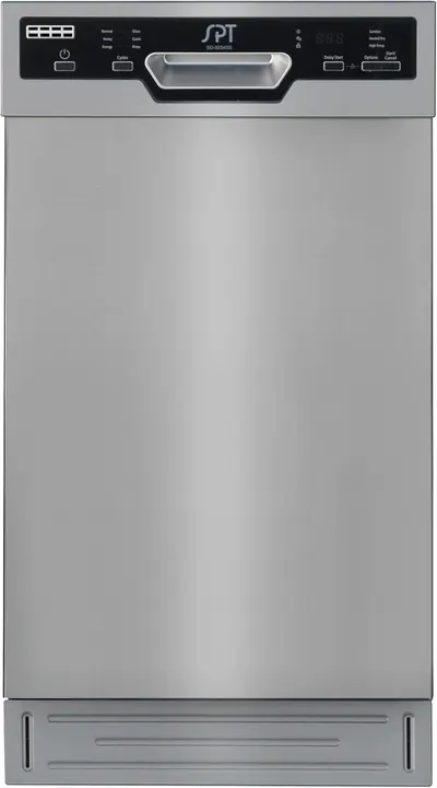 Main Images for SPT SD-9254SSA 18″ Wide Built-In Stainless Steel Dishwasher w/Heated Drying