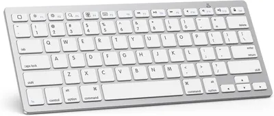 Showcases the product itself, a computer keyboard, against a plain background to clearly display its layout and key functions.