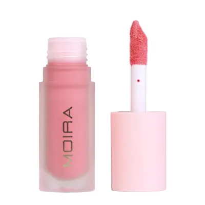 Showcases the cosmetic product, a lip gloss, against a white background to clearly display the item being sold.