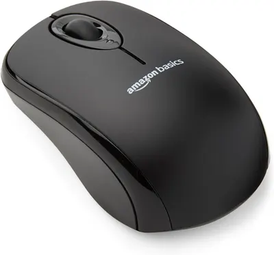 Showcases the product itself on a clean background, highlighting its compact and wireless design for easy identification.