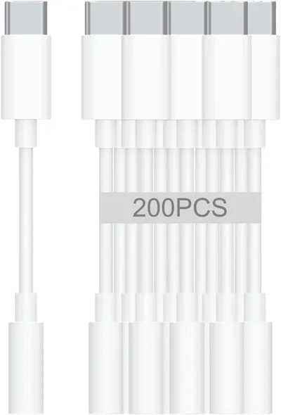 Showcases the large quantity (200 pieces) included in the package to highlight value for money.