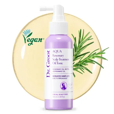 Dr.groot Rosemary Mint Oil Tonic for Hair Growth with Biotin