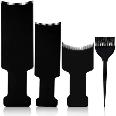 Showcases the various brush sizes and styles included in the product set.