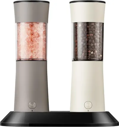 Main Images for Gravity Electric Salt and Pepper Grinder Set