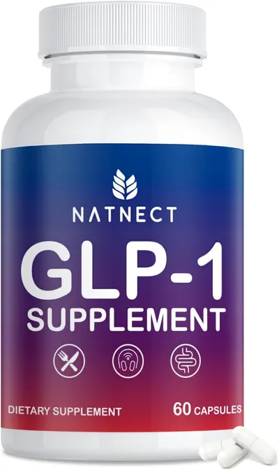 Clearly displays the product packaging to show the brand name, product type, and quantity of capsules.