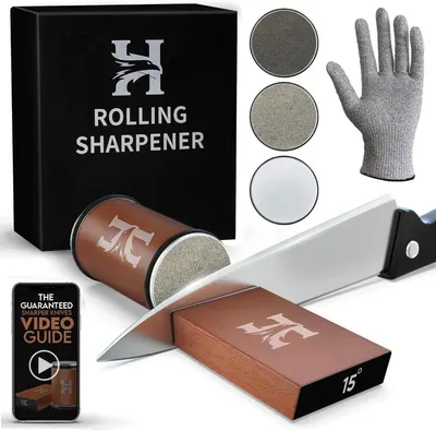 Main Images for Rolling Knife Sharpener with 400