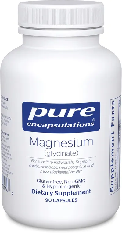 Clearly displays the product packaging to show the brand name, product type, and key features of the supplement.
