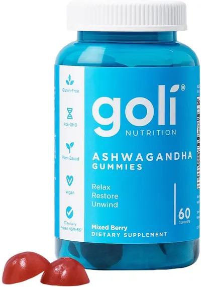 Showcases the product packaging and the actual gummies to give customers a clear view of what they're purchasing. Displays the product's packaging design and…