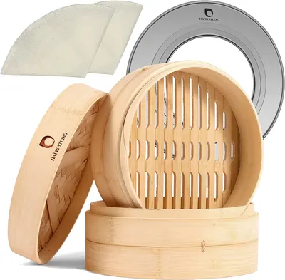 Bamboo Steamer Basket