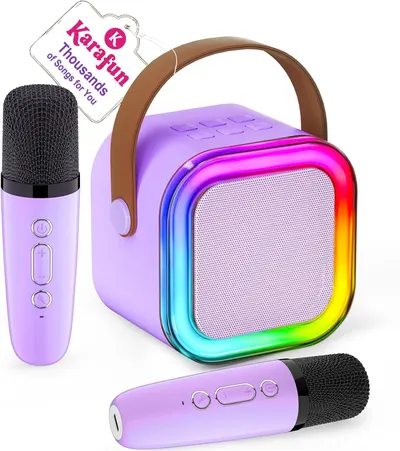 Main Images for IROO Mini Karaoke Machine for Kids