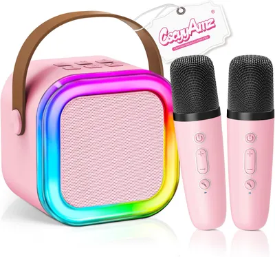 Main Images for Mini Karaoke Machine for Kids Girls Boys