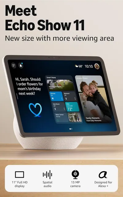 Main Images for Amazon Echo Show 11 (newest model)