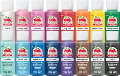 Showcases the wide variety of paint colors available in the product line. Displays all color options available for purchase within the same product line.