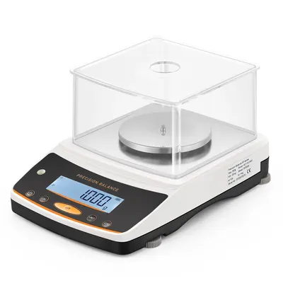 Showcases the product's clear display and precise measurement capabilities for potential buyers.